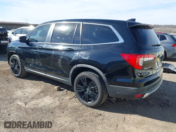 2021 Honda Pilot EX-L with VIN 5FNYF6H51MB084857, listed as a IAAI auction lot 41817472 with 35,739 mi miles. Bid and sale history available at carsss.com. Image 3.