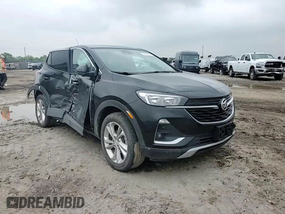 2023 Buick Encore GX Preferred with VIN KL4MMCSL4PB158901, listed as a Copart auction lot 50545385 with 24,821 mi miles and Salvage title. Bid and sale history available at DreamBid. Image 11.