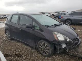 2013 Honda Fit Sport with VIN JHMGE8H51DC043294, listed as a Copart auction lot 43765195 with 95,587 mi miles and Salvage Title. Bid and sale history available at carsss.com. Image 4.