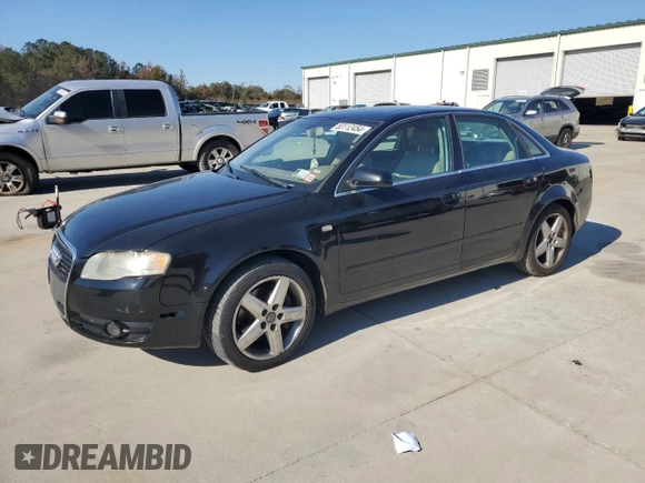 2005 Audi A4 3.2L with VIN WAUDG78EX5A551864, listed as a Copart auction lot 83112454 with 190,960 mi miles and Salvage Title. Bid and sale history available at carsss.com. Image 1.