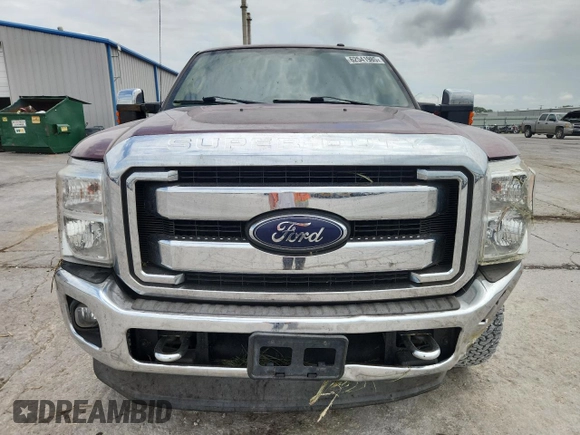 2012 Ford F-250 XL with VIN 1FT7W2B60CEC09675, listed as a Copart auction lot 62541985 with 144,961 mi miles and Salvage title. Bid and sale history available at DreamBid. Image 5.