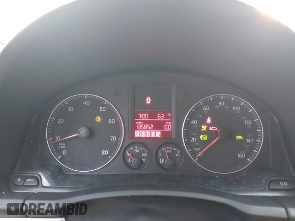 2007 Volkswagen Jetta Wolfsburg Edition with VIN 3VWEF71K57M165088, listed as a IAAI auction lot 42222881 with 135,852 mi miles and . Bid and sale history available at DreamBid. Image 7.