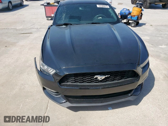 2016 Ford Mustang V6 with VIN 1FA6P8AM3G5278884, listed as a Copart auction lot 52386675 with 82,207 mi miles and Salvage title. Bid and sale history available at DreamBid. Image 5.