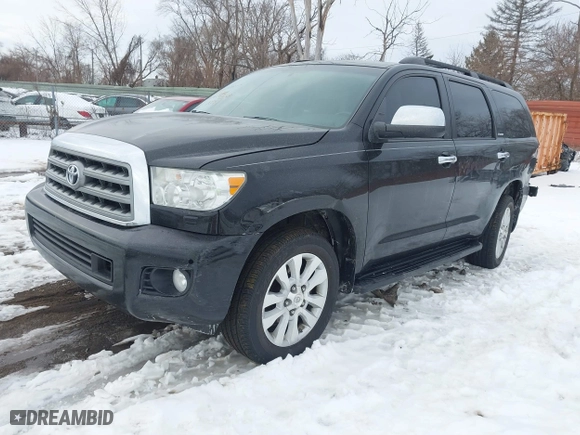 2017 Toyota Sequoia Platinum with VIN 5TDDW5G14HS147717, listed as a IAAI auction lot 41639548 with 124,884 mi miles. Bid and sale history available at carsss.com. Image 17.