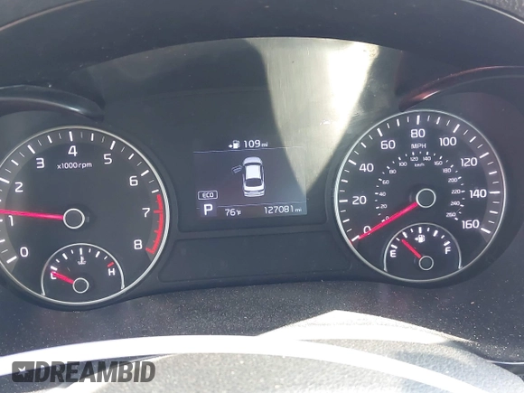 2019 Kia Optima LX with VIN 5XXGT4L3XKG294060, listed as a IAAI auction lot 42303397 with 127,081 mi miles and . Bid and sale history available at DreamBid. Image 7.