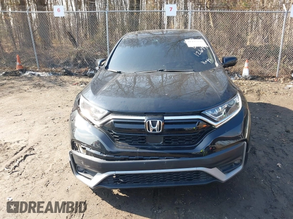 2021 Honda CR-V EX with VIN 2HKRW2H54MH611854, listed as a IAAI auction lot 41437376 with 56,377 mi miles. Bid and sale history available at carsss.com. Image 12.