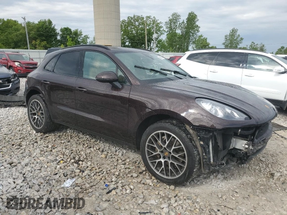 2017 Porsche Macan S with VIN WP1AB2A56HLB15375, listed as a Copart auction lot 58357435 with 112,481 mi miles and Clean title. Bid and sale history available at DreamBid. Image 4.