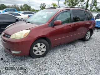 2004 Toyota Sienna XLE with VIN 5TDZA22C54S214038, listed as a Copart auction lot 52158335 with 208,454 mi miles and Salvage Title. Bid and sale history available at carsss.com. Image 1.