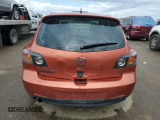 2005 Mazda 3 s with VIN JM1BK343351233932, listed as a Copart auction lot 51490275 with 211,731 mi miles and Salvage Title. Bid and sale history available at carsss.com. Image 6.