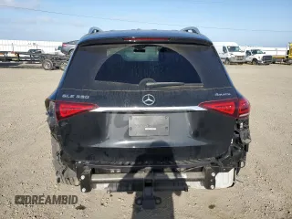 2020 Mercedes-Benz GLE 350 with VIN 4JGFB4KB5LA053605, listed as a Copart auction lot 56928275 with 52,413 mi miles and Salvage title. Bid and sale history available at DreamBid. Image 6.