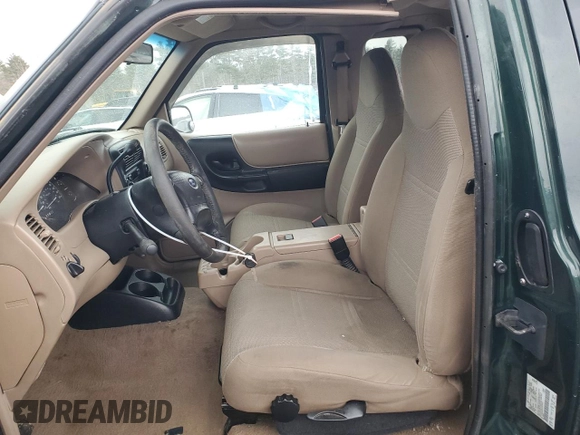 2002 Ford Ranger XL Fleet with VIN 1FTZR45E22TA78547, listed as a Copart auction lot 42254185 with 149,349 mi miles and Salvage Title. Bid and sale history available at DreamBid. Image 7.