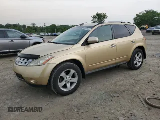 2003 Nissan Murano SE z VIN JN8AZ08W23W212200, wystawiony jako Copart lot #55386665 z przebiegiem 205 047 mil mil oraz Szkoda całkowita • Salvage title. Historia ofert i sprzedaży dostępna na DreamBid. Obrazek 1.