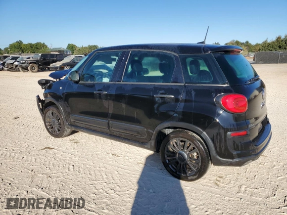 2019 FIAT 500L Trekking with VIN ZFBNFADH3KZ042352, listed as a Copart auction lot 76575174 with 25,129 mi miles and Non Repairable. Bid and sale history available at carsss.com. Image 2.
