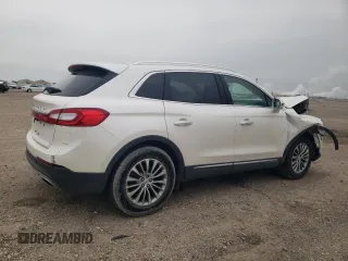 2017 Lincoln MKX Select with VIN 2LMPJ6KR1HBL16737, listed as a Copart auction lot 87605245 with 13,606 mi miles and Salvage Title. Bid and sale history available at carsss.com. Image 3.