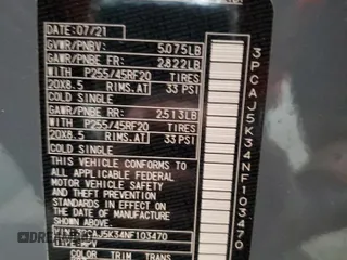 2022 Infiniti QX55 Essential z VIN 3PCAJ5K34NF103470, wystawiony jako Copart lot #62749264 z przebiegiem 51 091 mil mil oraz Szkoda całkowita • Salvage title. Historia ofert i sprzedaży dostępna na DreamBid. Obrazek 14.