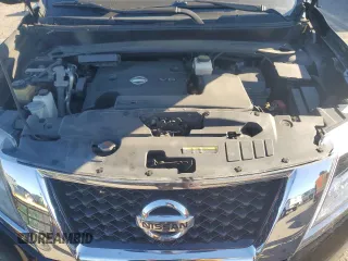 2013 Nissan Pathfinder Platinum with VIN 5N1AR2MMXDC646357, listed as a Copart auction lot 43023005 with 101,309 mi miles and Salvage Title. Bid and sale history available at carsss.com. Image 12.