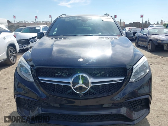2016 Mercedes-Benz GLE 63 S AMG with VIN 4JGDA7FBXGA665133, listed as a IAAI auction lot 41634945 with 105,800 mi miles and . Bid and sale history available at DreamBid. Image 12.