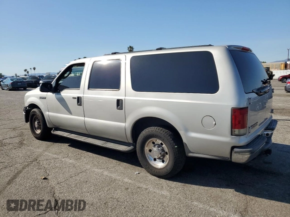 2005 Ford Excursion Special Serv с VIN 1FMNU40L45ED43492, выставлен на аукционе Copart как лот 49870025 с пробегом 175 064 миль миль и Списание • Salvage title. История ставок и продаж доступна на DreamBid. Изображение 2.