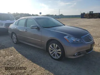 2008 Infiniti M with VIN JNKAY01F38M651612, listed as a Copart auction lot 74362064 with Not Provided miles and Salvage Title. Bid and sale history available at DreamBid. Image 4.