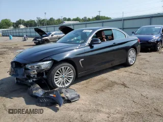2014 BMW 4 Series 428i xDrive with VIN WBA3V9C52EPR69126, listed as a Copart auction lot 66181394 with 108,455 mi miles and Salvage Title. Bid and sale history available at carsss.com. Image 1.