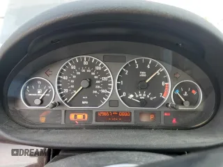 2002 BMW 3 Series 330i with VIN WBAEV53402KM20672, listed as a Copart auction lot 47172975 with 129,657 mi miles and Clean Title. Bid and sale history available at carsss.com. Image 9.