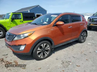 2011 Kia Sportage SX with VIN KNDPCCA62B7116255, listed as a Copart auction lot 54046675 with 144,330 mi miles and Clean Title. Bid and sale history available at carsss.com. Image 1.