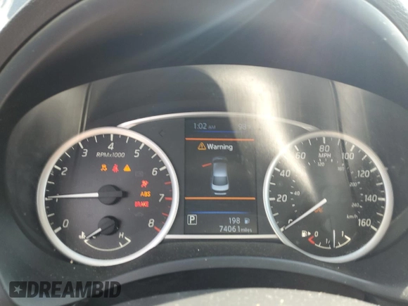 2019 Nissan Sentra SV with VIN 3N1AB7AP7KL626172, listed as a Copart auction lot 53230765 with 74,061 mi miles and Salvage Title. Bid and sale history available at carsss.com. Image 9.