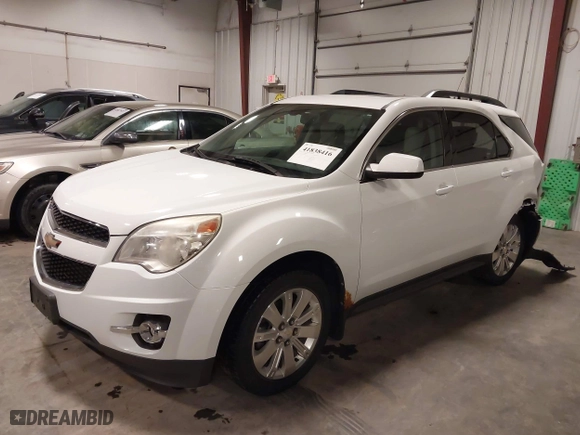 2011 Chevrolet Equinox LT w/2LT with VIN 2CNFLNECXB6205168, listed as a IAAI auction lot 41838416 with 133,620 mi miles. Bid and sale history available at carsss.com. Image 2.