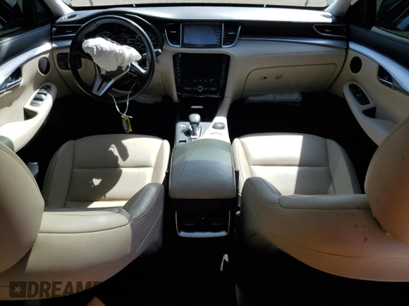 2019 Infiniti QX50 Luxe with VIN 3PCAJ5M11KF135820, listed as a Copart auction lot 58024215 with 64,340 mi miles and Salvage title. Bid and sale history available at DreamBid. Image 8.