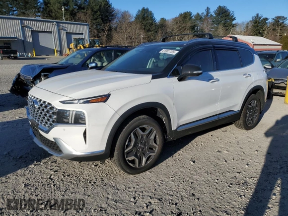 2023 Hyundai Santa Fe Hybrid Limited with VIN 5NMS5DA19PH016989, listed as a Copart auction lot 41601705 with 18,111 mi miles and Salvage Title. Bid and sale history available at carsss.com. Image 1.
