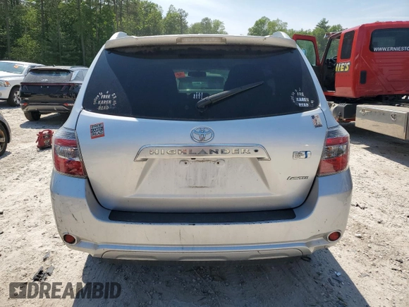 2010 Toyota Highlander Limited with VIN JTEJW3EHXA2046245, listed as a Copart auction lot 60828255 with 220,592 mi miles and Clean title. Bid and sale history available at DreamBid. Image 6.
