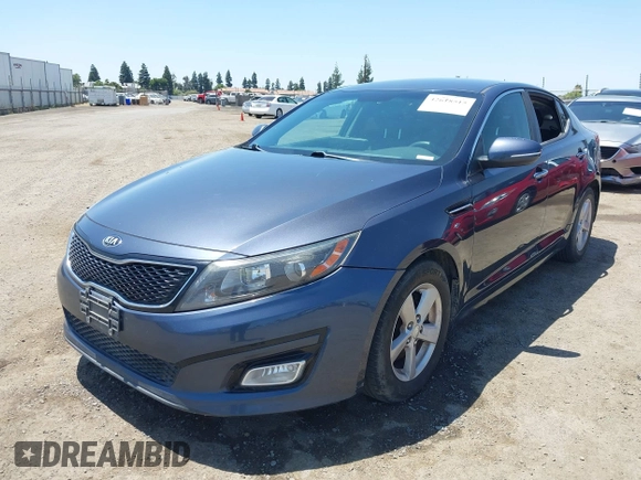2015 Kia Optima LX with VIN 5XXGM4A70FG441639, listed as a IAAI auction lot 42618515 with 162,021 mi miles and . Bid and sale history available at DreamBid. Image 19.