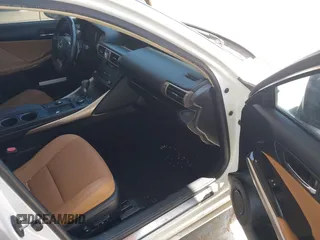 2015 Lexus IS 250 with VIN JTHBF1D26F5047715, listed as a IAAI auction lot 42123104 with 176,827 mi miles. Bid and sale history available at carsss.com. Image 5.