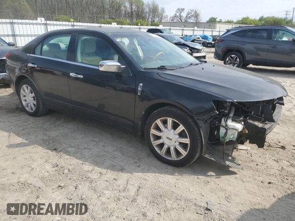 2010 Lincoln MKZ with VIN 3LNHL2GC7AR620542, listed as a Copart auction lot 51484325 with 68,438 mi miles and Salvage Title. Bid and sale history available at carsss.com. Image 4.