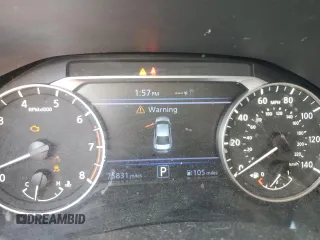 2022 Nissan Altima 2.5 SR with VIN 1N4BL4CV5NN384176, listed as a Copart auction lot 47608135 with 75,831 mi miles and Salvage Title. Bid and sale history available at carsss.com. Image 9.