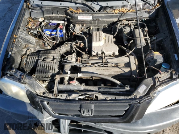 2001 Honda CR-V LX with VIN JHLRD17431S012565, listed as a Copart auction lot 84760154 with 197,788 mi miles and Salvage Title. Bid and sale history available at carsss.com. Image 12.