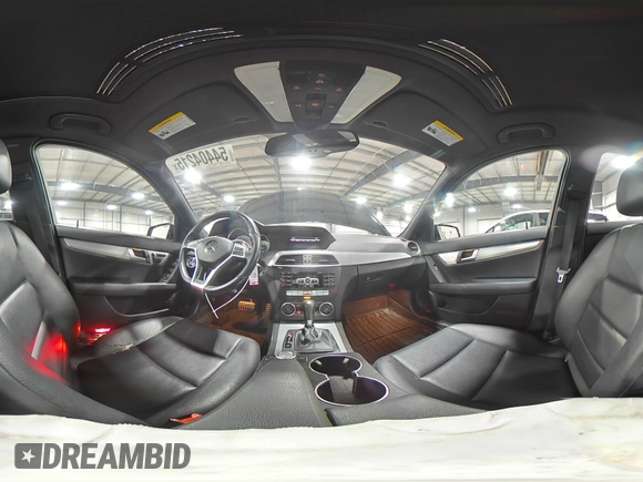 2014 Mercedes-Benz C 300 Sport with VIN WDDGF8AB7ER321568, listed as a Copart auction lot 54404215 with 88,313 mi miles and Salvage Title. Bid and sale history available at DreamBid. Image 14.