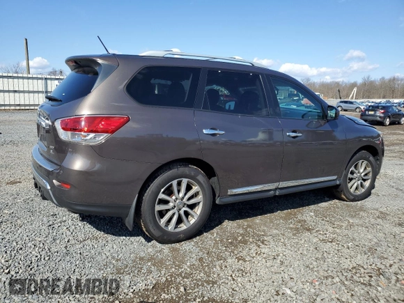 2016 Nissan Pathfinder SL with VIN 5N1AR2MM1GC623294, listed as a Copart auction lot 50462525 with 150,713 mi miles and Salvage title. Bid and sale history available at DreamBid. Image 3.