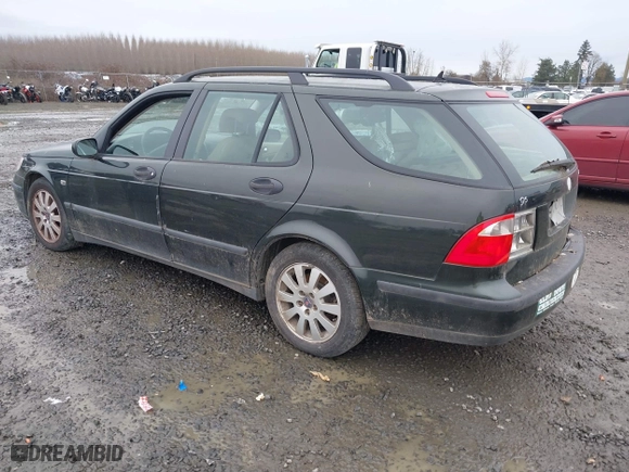 2003 Saab 9-5 Linear Sport with VIN YS3EB59E633010345, listed as a IAAI auction lot 41583139 with 134,862 mi miles. Bid and sale history available at carsss.com. Image 3.