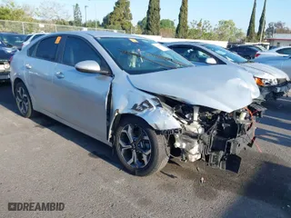 2019 Kia Forte LXS with VIN 3KPF24AD7KE109692, listed as a IAAI auction lot 41989697 with 1 mi miles. Bid and sale history available at carsss.com. Image 1.