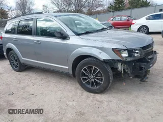 2018 Dodge Journey SXT with VIN 3C4PDCBG2JT522714, listed as a IAAI auction lot 41891332 with 106,314 mi miles. Bid and sale history available at carsss.com. Image 1.