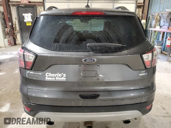 2017 Ford Escape SE with VIN 1FMCU9G92HUC01280, listed as a Copart auction lot 46753385 with 129,889 mi miles and Salvage Title. Bid and sale history available at carsss.com. Image 6.