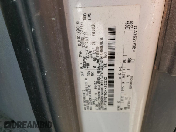 2017 Ford Transit with VIN 1FTBW2YM3HKB52252, listed as a Copart auction lot 45641575 with Not Provided miles and Clean Title. Bid and sale history available at DreamBid. Image 13.