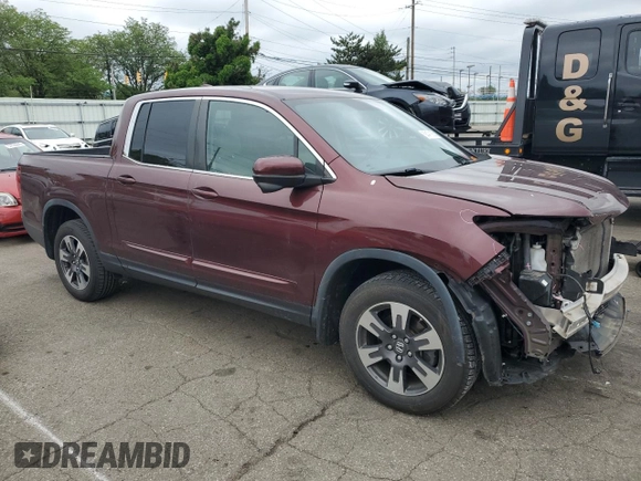 2018 Honda Ridgeline RTL-T z VIN 5FPYK3F67JB014689, wystawiony jako Copart lot #58471865 z przebiegiem 72 204 mil mil oraz Szkody całkowita. Historia ofert i sprzedaży dostępna na DreamBid. Obrazek 4.
