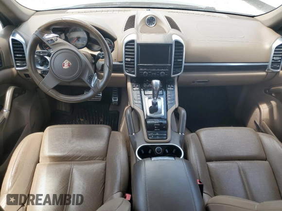 2012 Porsche Cayenne S Hybrid with VIN WP1AE2A24CLA93950, listed as a Copart auction lot 64725885 with Not provided miles and Clean title. Bid and sale history available at DreamBid. Image 8.