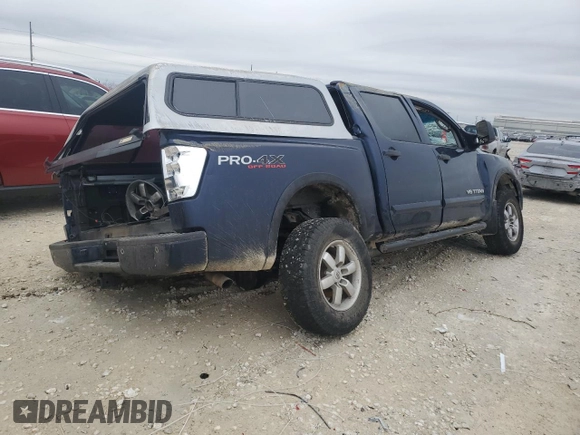 2011 Nissan Titan SL with VIN 1N6BA0EC9BN322356, listed as a Copart auction lot 45275015 with Not Provided miles and Non Repairable. Bid and sale history available at carsss.com. Image 3.