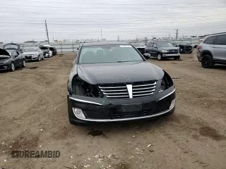 2012 Hyundai Equus Signature with VIN KMHGH4JH3CU055327, listed as a Copart auction lot 44697385 with 157,183 mi miles and Salvage Title. Bid and sale history available at DreamBid. Image 11.