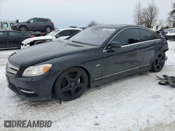 2011 Mercedes-Benz CL 550 z VIN WDDEJ9EB6BA028194, wystawiony jako Copart lot #88542515 z przebiegiem 221 162 mil mil oraz Czysty tytuł • Clean title. Historia ofert i sprzedaży dostępna na DreamBid. Obrazek 1.