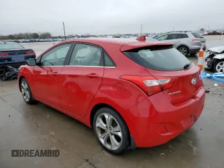 2013 Hyundai Elantra GT with VIN KMHD35LEXDU090619, listed as a Copart auction lot 39547274 with 104,254 mi miles and Non Repairable. Bid and sale history available at carsss.com. Image 2.