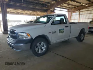 2017 Ram 1500 Tradesman with VIN 3C6JR7DT8HG530173, listed as a Copart auction lot 57623815 with 70,319 mi miles and Salvage title. Bid and sale history available at DreamBid. Image 1.